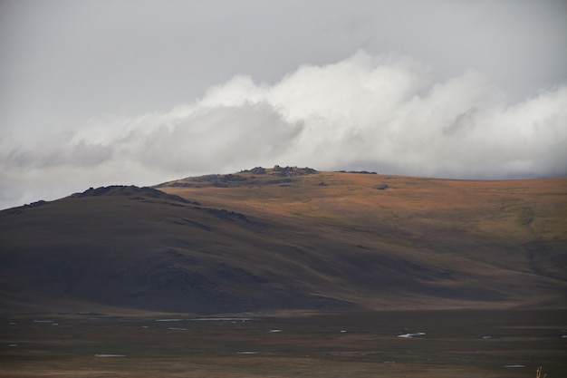 Wolken über der Steppe