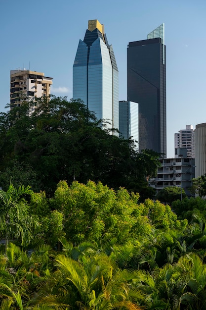 Wolkenkratzer in der Innenstadt von Panama City Mittelamerika