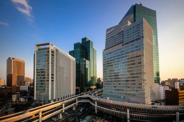 Wolkenkratzer in der Stadt