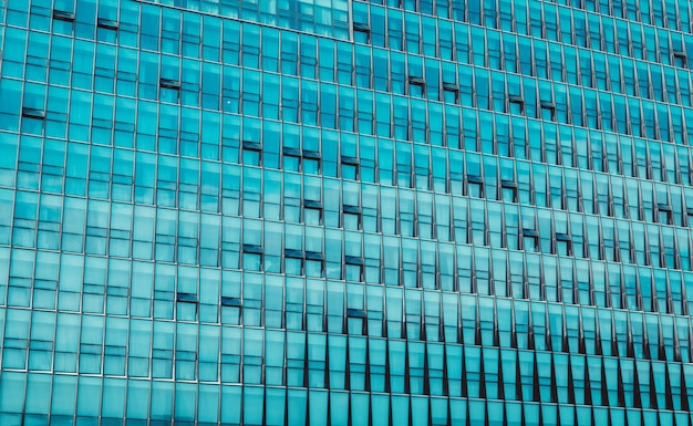 Wolkenkratzer in New York Nahaufnahme von hohen Gebäuden