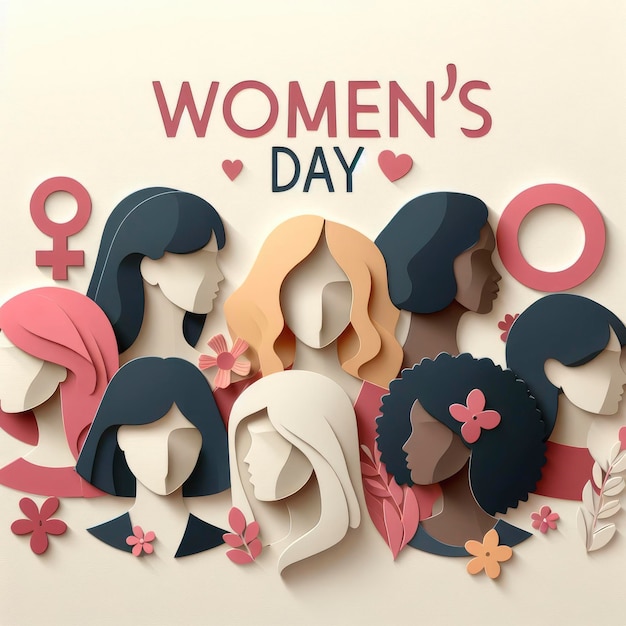 Womens Day Wunschkarte-Design