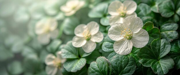 Foto wood sorrel oxalis a menudo llamado shamrock hd fondo de pantalla de fondo de pantalla de escritorio