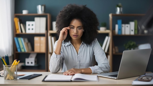 Workaholic no escritório