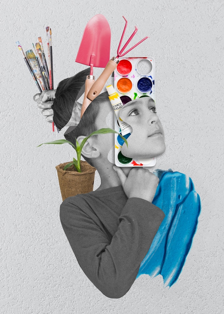 Foto world youth skills day-collage-design für jugendliche