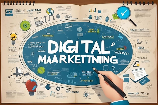 Wortschatz für digitales Marketing