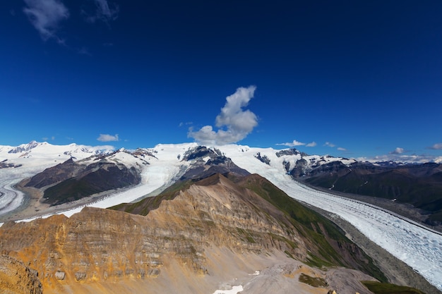 Wrangell-St. Parque Nacional y Reserva Elias, Alaska.