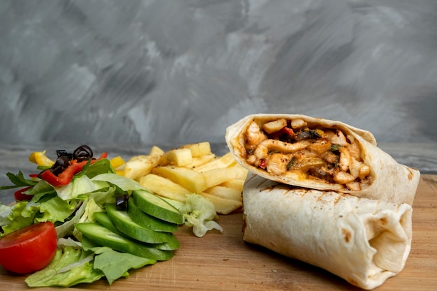 Wrap de frango