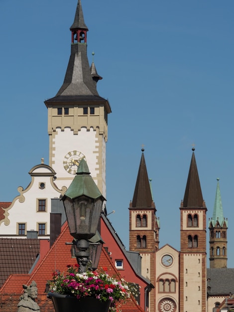 Foto würzburg am hauptfluss