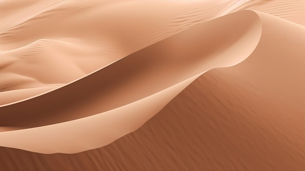 Wüste natürlicher Hintergrund Illustration AI Generativ