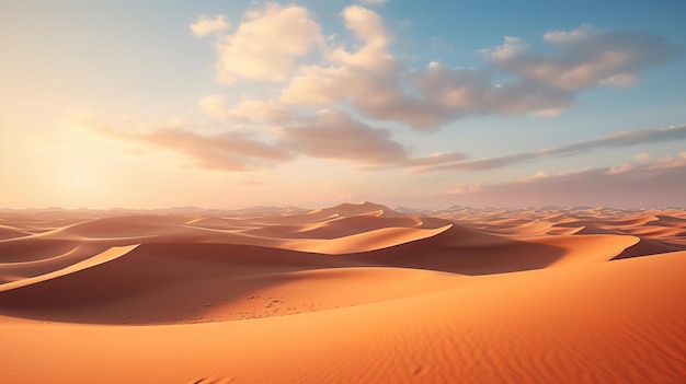 Wüstenlandschaft der Sahara