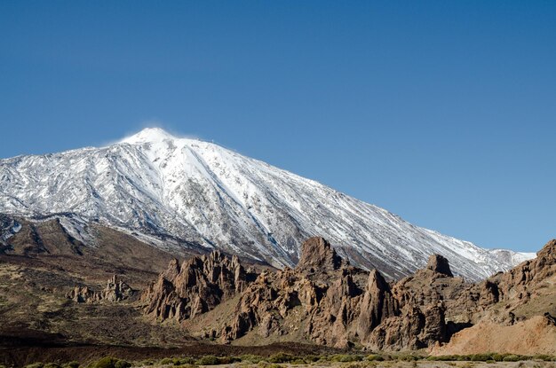 Wüstenlandschaft im Nationalpark Volcan Teide, Teneriffa, Kanarische Inseln, Spanien