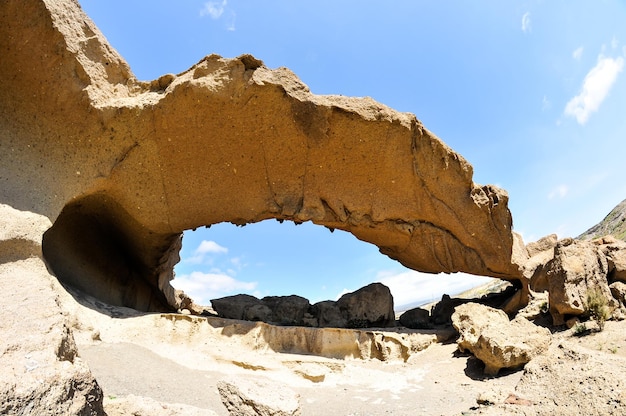 Wüstenlandschaft in Teneriffa Kanarische Inseln Spanien