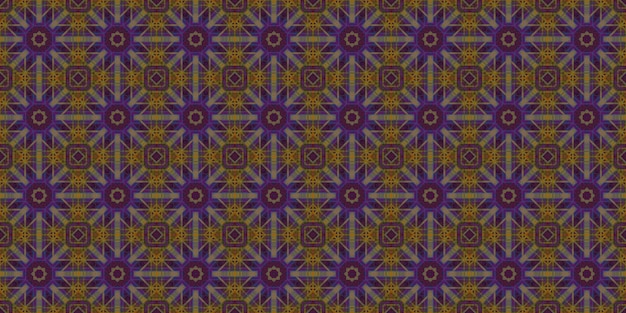 Wunderbare nahtlose Muster schöne gewebte Muster und Textur Kaleidoskop-Banner