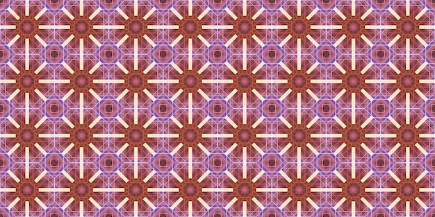 Wunderbare nahtlose Muster schöne gewebte Muster und Textur Kaleidoskop-Banner