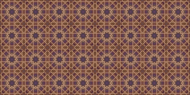 Wunderbare nahtlose Muster schöne gewebte Muster und Textur Kaleidoskop-Banner