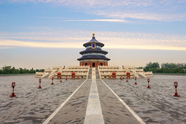 Wunderbarer und erstaunlicher Peking-Tempel - Himmelstempel in Peking, China.