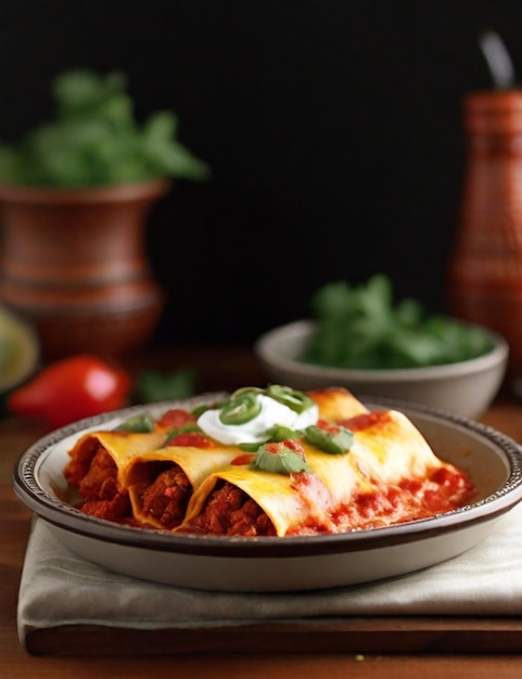 Wunderschön würzige Enchiladas