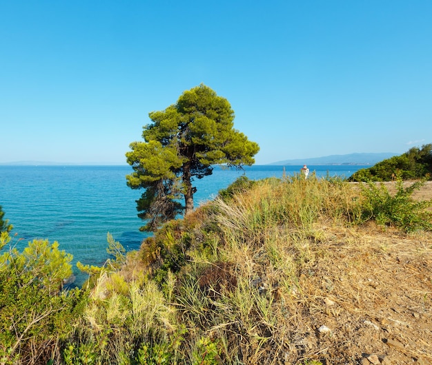 Wunderschöne Ägäisküste auf Sithonia Chalkidiki Griechenland