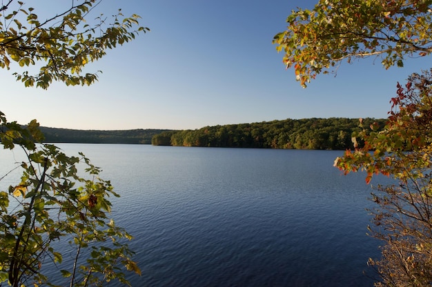 Wunderschöne Aufnahme des Clinton Reservoirs in New Jersey