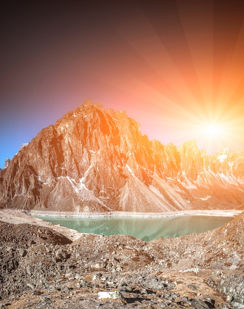 Wunderschöne Berglandschaft