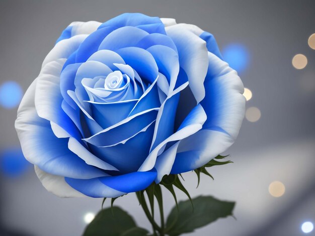 Wunderschöne blaue Rosen