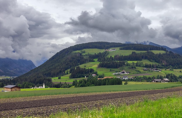 wunderschöne Landschaft in den Dolomiten