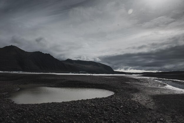 Wunderschöne Landschaft in Island