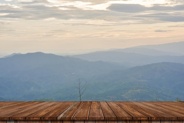 Wunderschöne Landschaft von Doi Chang Mub und Doi Tung Chiang Rai