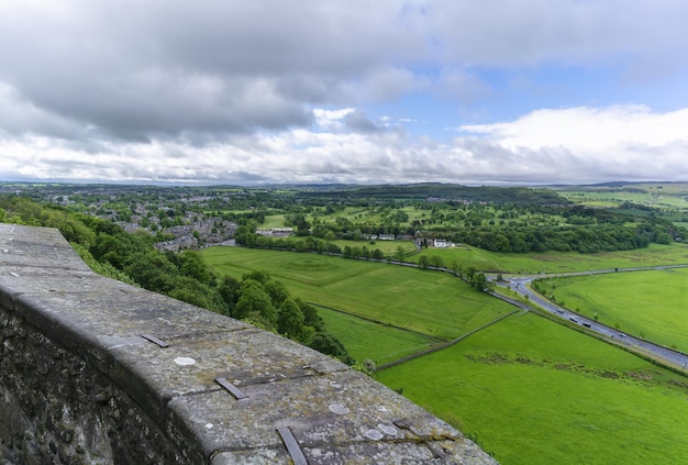 Wunderschöne Landschaft von Stirling Castle in Stirling, Schottland