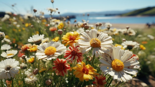 Wunderschöne Natur, realistisches HD 8K-Hintergrundbild