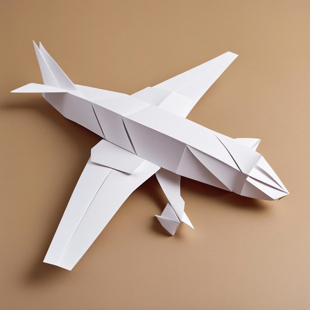 Wunderschöne Origami-Bastelarbeiten aus Flugzeugpapier