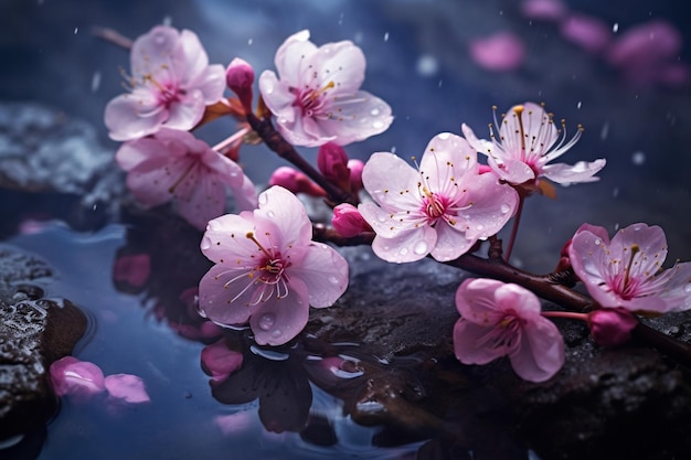 wunderschöne Sakura-Blumen