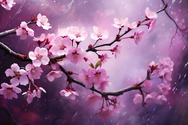 wunderschöne Sakura-Blumen