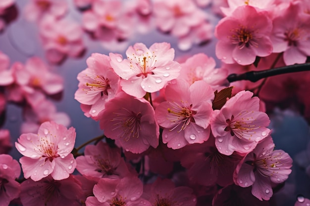 wunderschöne Sakura-Blumen