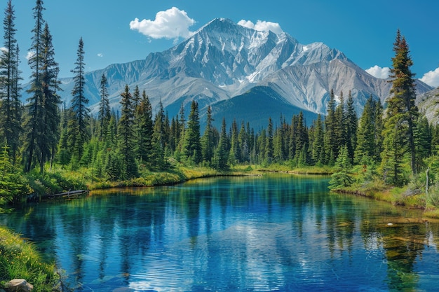 wunderschöne Seenlandschaft Natur professionelle Fotografie