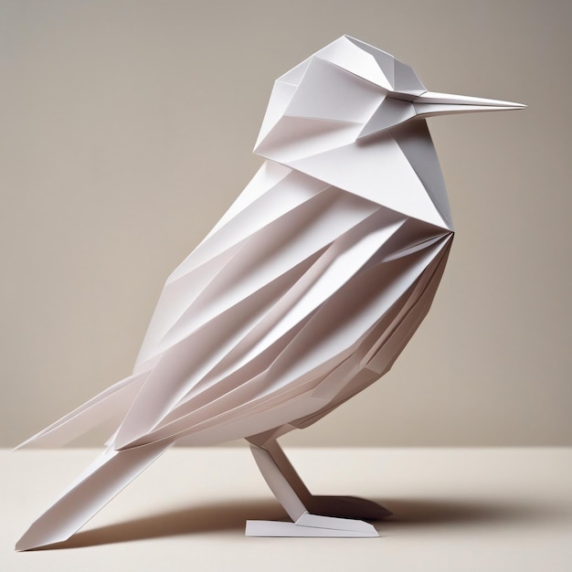 Wunderschöne Vogel-Origami-Bastelarbeiten aus Papier
