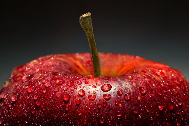 Foto wunderschöner apfel