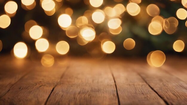 Wunderschöner Lichteffekt Bokeh Weihnachtshintergrund