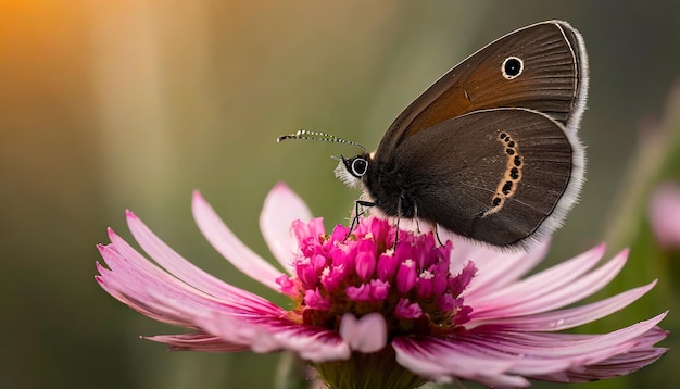 Foto wunderschöner schmetterling in der natur