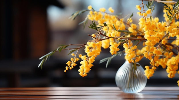 wunderschöner Strauß gelber Blumen