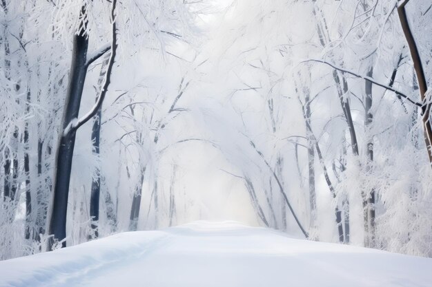 Wunderschöner Winter im Wald und am Meer