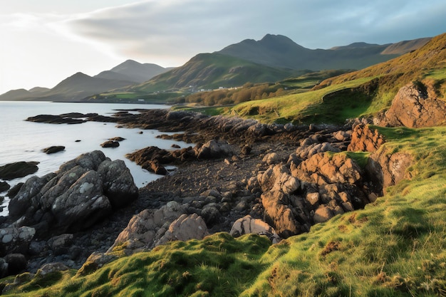 Wunderschönes Landschaftsbild der Isle of Skye, Schottland, Vereinigtes Königreich