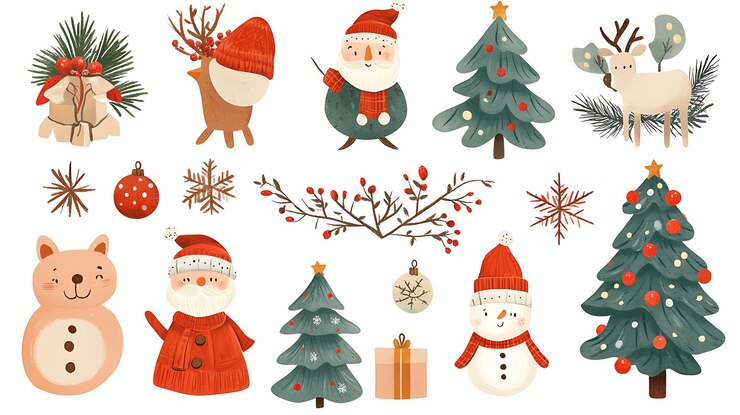 Foto wunderschönes weihnachtsdesign und weihnachten
