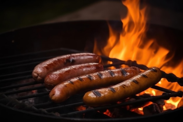 Wurstgrillfeuer Erzeuge Ai