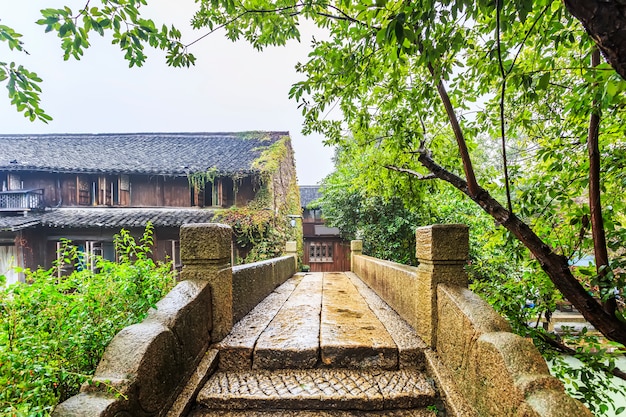 Wuzhens wunderschöne Flüsse und alte architektonische Landschaften