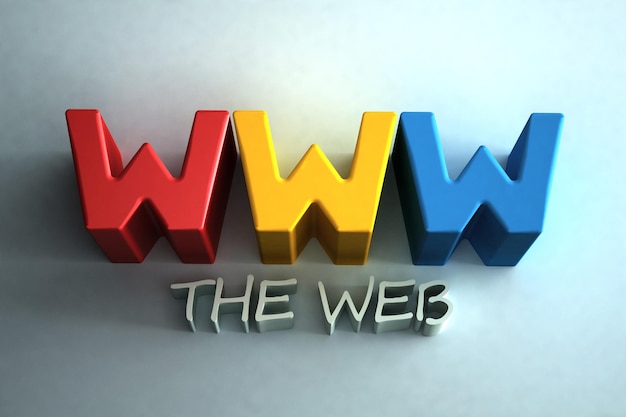 WWW-Symbol Das Web