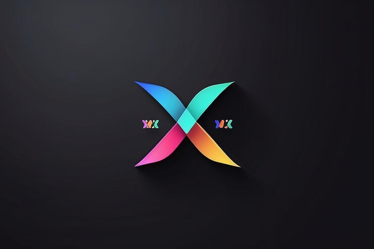 Foto x diseño de logotipo x diseño de letras x diseño de fuentes x diseño de texto x icono de texto logotipo icono de fuente abstracto