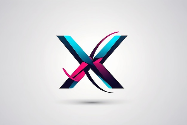 X Logo-Design x Schriftdesign x Schriftformdesign x Textdesign x Icon Text-Logo abstrakte Schriftart-Ikonen