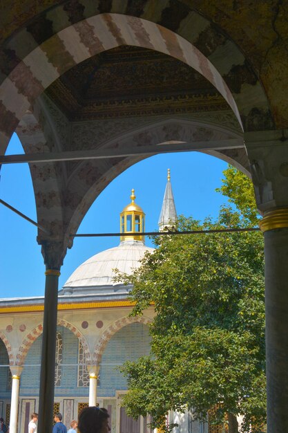 Foto xa-atrium des topkapi-palastes