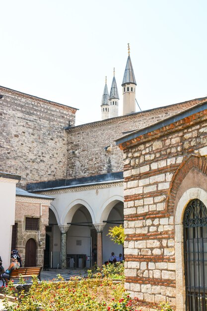 Foto xaatrium des topkapi-palastes